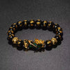 Gold Pixiu Mantra Bracelet – Color Changing Temperature Beads